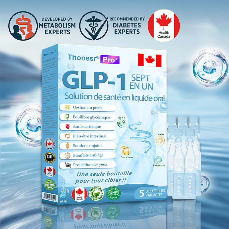 Boutique officielle🇨🇦 | 𝐓𝐡𝐨𝐧𝐞𝐬𝐫®🏪GLP-1 sept en un Solution de santé en liquide oral  (Pour l'obésité, la santé cardiovasculaire, le diabète, l'apnée du sommeil, la santé intestinale, les tissus conjonctifs, et plus encore)