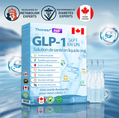 Boutique officielle🇨🇦 | 𝐓𝐡𝐨𝐧𝐞𝐬𝐫®🏪GLP-1 sept en un Solution de santé en liquide oral  (Pour l'obésité, la santé cardiovasculaire, le diabète, l'apnée du sommeil, la santé intestinale, les tissus conjonctifs, et plus encore)