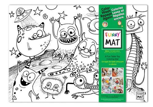 Funny Mat Aliens Solid